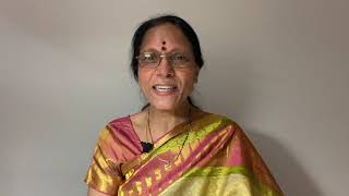 Soundarya Lahari Shloka #1 in Telugu by Smt. Shyamala Cheruvu