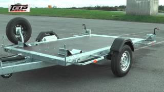 remorque voiture legere sans permis electrique abaissante qui se baisse hydraulique top trailer