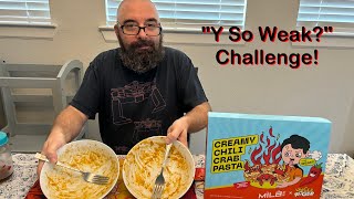 Uncle Roger's Y So Weak Challenge! Creamy Chili Crab Pasta - SO SPICY!