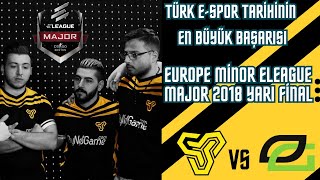 SPACE SOLDIERS NOSTAJİ ! SPACE SOLDIERS VS OPTIC GAMİNG Minor ELEAGUE MAJOR 2018 YARI FİNAL MAP 1