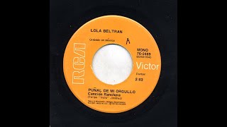 Lola Beltrán - Puñal De Mi Orgullo  - Victor 76-3489-a