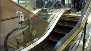 The world's shortest escalator device　世界一短いエスカレータ