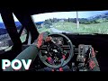 TERRIFYING Czech Rally Stage! Semetin 2010 in RBR | Fanatec CSL DD