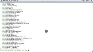 Using Ember-CLI To Generate A New App