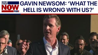 'What the hell is wrong with us?' Gavin Newsom irate over shootings in Half Moon Bay & Monterey Park