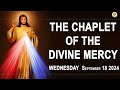 Chaplet of the Divine Mercy I Wednesday September 18 2024 I Divine Mercy Prayer I 12.00 PM