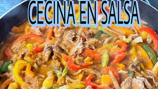 Cecina en Salsa | Cocinando con Yolanda 2020