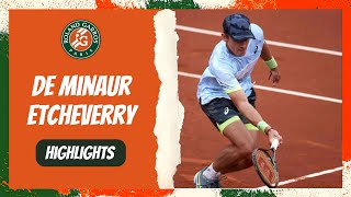 Alex de Minaur vs Tomas Etcheverry - Round 2 Roland-Garros 2023 Highlights Gameplay