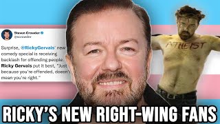 How Ricky Gervais Became a Conservative HERO for His Anti-Trans 'Jokes' (Netflix Special)