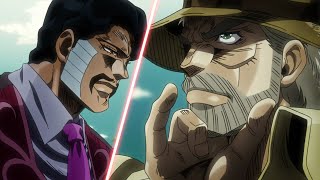 (1/3) Joseph Joestar vs D'Arby the Elder (Eng Sub)