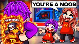 Using 1% Grim Fryer Class To Troll My Friends in Sell Fries...