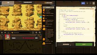 CodeCombat - Thunderhooves - JavaScript