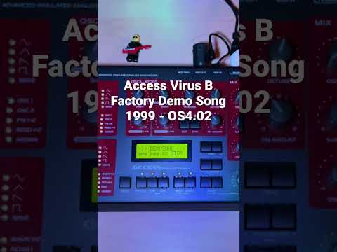 Access Virus B - Factory Demo Song - 1999 - OS4.02 - YouTube