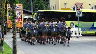 Mittenwald am 20.07.2014 Musik und Trachtenumzug