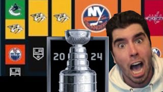 REACTING TO YOUR 2024 NHL BRACKET CHALLENGE | Stanley Cup Playoffs Predictions [REACTION]