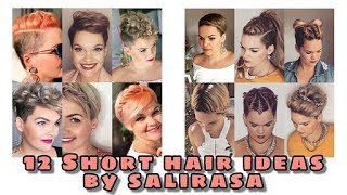 12 easy styles for short hair | Salirasa