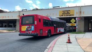 WMATA Metrobus 2007 New Flyer C40LFR #2824 \u0026 2006 New Flyer D40LFR #6161