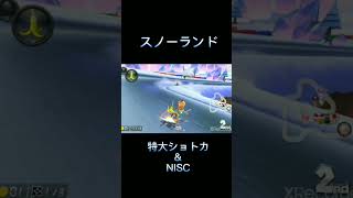 【マリオカート8DX】スノーランドの特大ショトカ＆NISC#マリカ