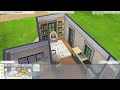 Booklovers Dream Tiny Home 📚🦋  The Sims 4 Speed Build 🌿