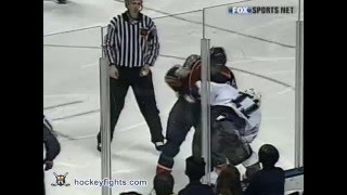 Chris Dingman vs Mathieu Biron Mar 6, 2004