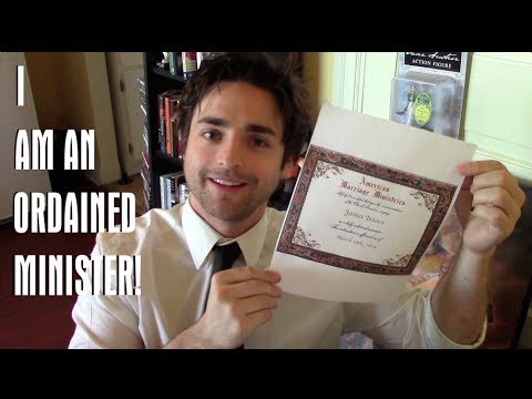 I Am An Ordained Minister I Am An Ordained Minister