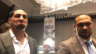 KEITH THURMAN AND DANNY GARCIA REACT TO ERROL SPENCE VS SHAWN PORTER WEIGH IN