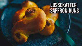 Lussekatter | Saffron Buns Recipe