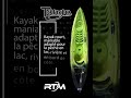 pêcher en kayak avec tango pêche rtm kayaks