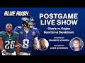 Giants vs. Eagles Postgame Live Show | Blue Rush reacts to Saquon Barkley's return