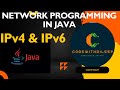 Java Network Programming Tutorial – IPv4 & IPv6 with InetAddress.#java #coding #programming