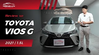 🔴TOYOTA VIOS G, sản xuất 2021 động cơ 1.5L số tự động máy xăng, ODO: 66.000 km💥