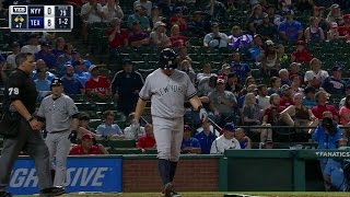 NYY@TEX: Teixeira knocks in Gardner in the 7th