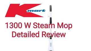 Kmart Anko Steam Mop 1300 W detailed review from a mum of 2 kids #productreview #kmart #anko