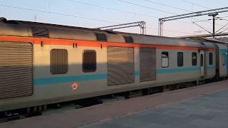 12015 New Delhi - Daurai Shatabdi Express leaving Rewari Junction