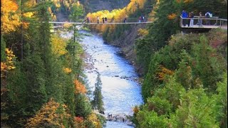 Canyon St. Anne Quebec / highly recommended to visit when you visit Quebec