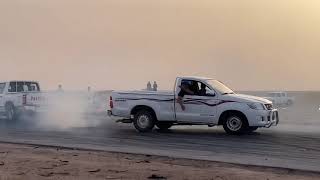 #بدون_حقوق استعراض لافستر | الساجي Saudi Arabs Drift Hilux Pickup #هديه_للمصممين