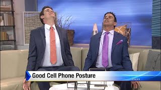 Good cell phone posture