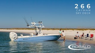 Robalo 266 Cayman Sky Deck 2023 New Model