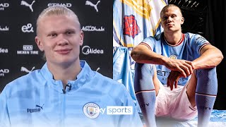 "I have been a City fan my whole life!" 💙 | Erling Haaland FIRST Manchester City interview