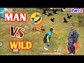 Deshi MAN VS WILD😱| bear grylls | Part 2 | kobi gaming funny video