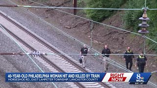 Woman hit and killed by train in Lancaster County | Coroner releases name