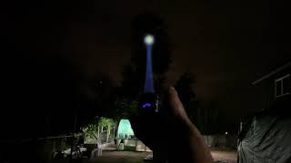 Sky Lumen Laser Throw Beam Shot