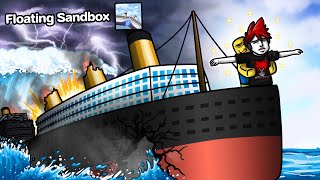 Floating Sandbox : 🌊🚢 การทดลองเรือไททานิค ปะทะ คลื่นสึนามิยักษ์ !!!