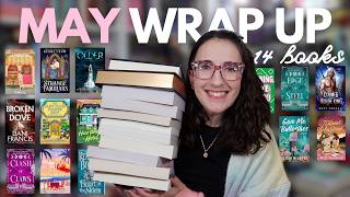 the 14 books I read in May 🌼📖🌷 May Reading Wrap UP