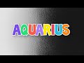 AQUARIUS 💙 