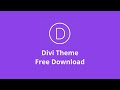 Divi theme free download | Free Download Divi Page Builder WordpPress | Divi theme api key | Divi