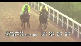 【競馬HD】2015　7 1　ラジオNIKKEI賞 アンビシャス　調教動画