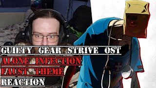 GUITARIST REACTS to Guilty Gear Strive Alone Infection Faust Theme