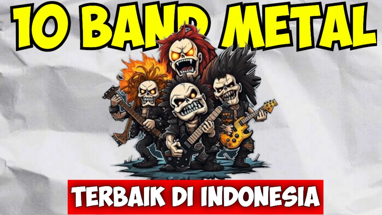 10 Band Metal Terbaik Di Indonesia Youtube