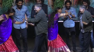 Allu Arvind Dancing for Thandel Song with collage Girl | Allu Arvind | Filmyfocus.com